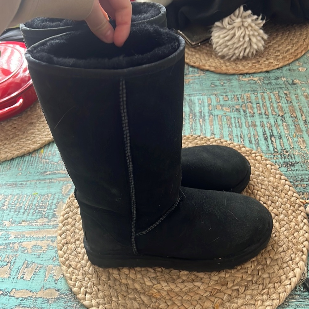 SOLD- Womens UGG Classic Tall II Boot - Black